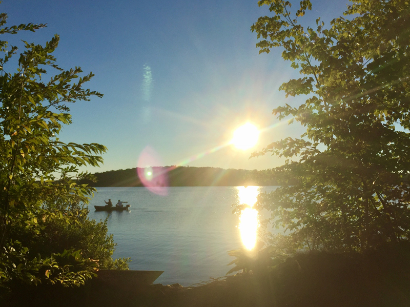 Annabessacook Lake in Monmouth Maine
